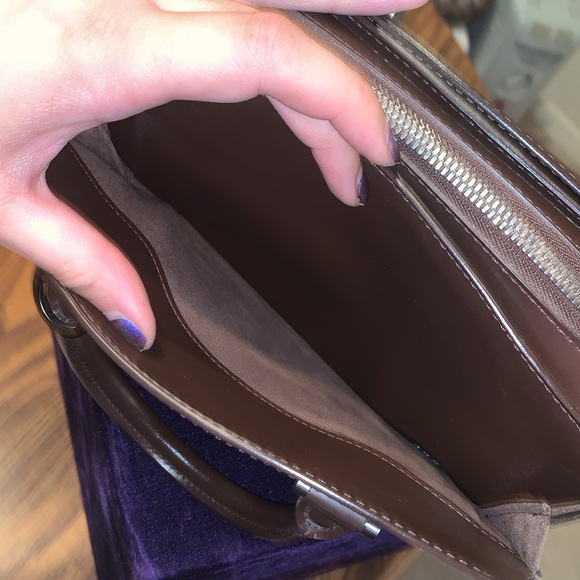 Authentic Louis Vuitton Brown Epi Pont-Neuf Top Handle Bag - Picture 8 of 15